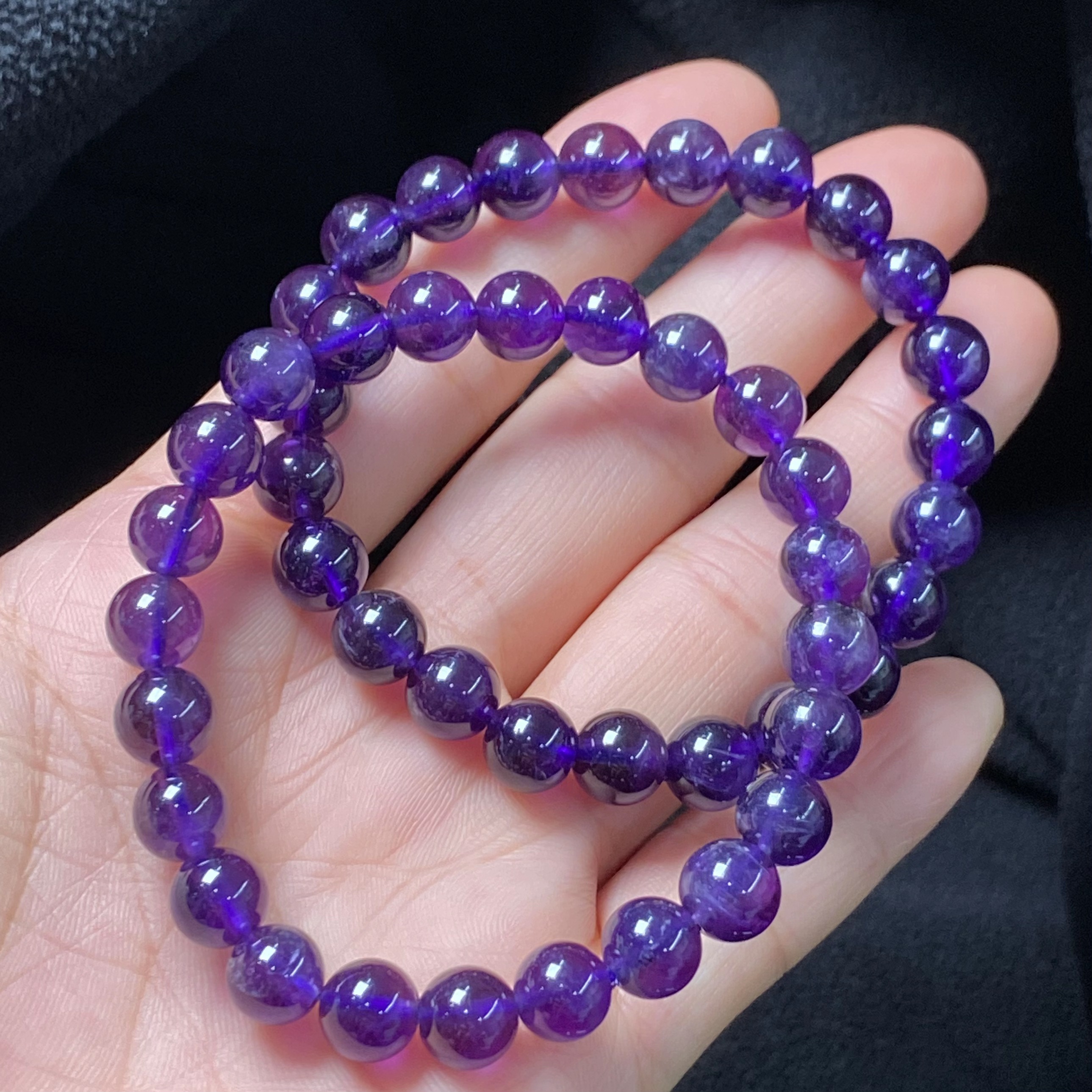 【星浩好物】紫水晶手串 QT15L442【多样性发一件】7mm+