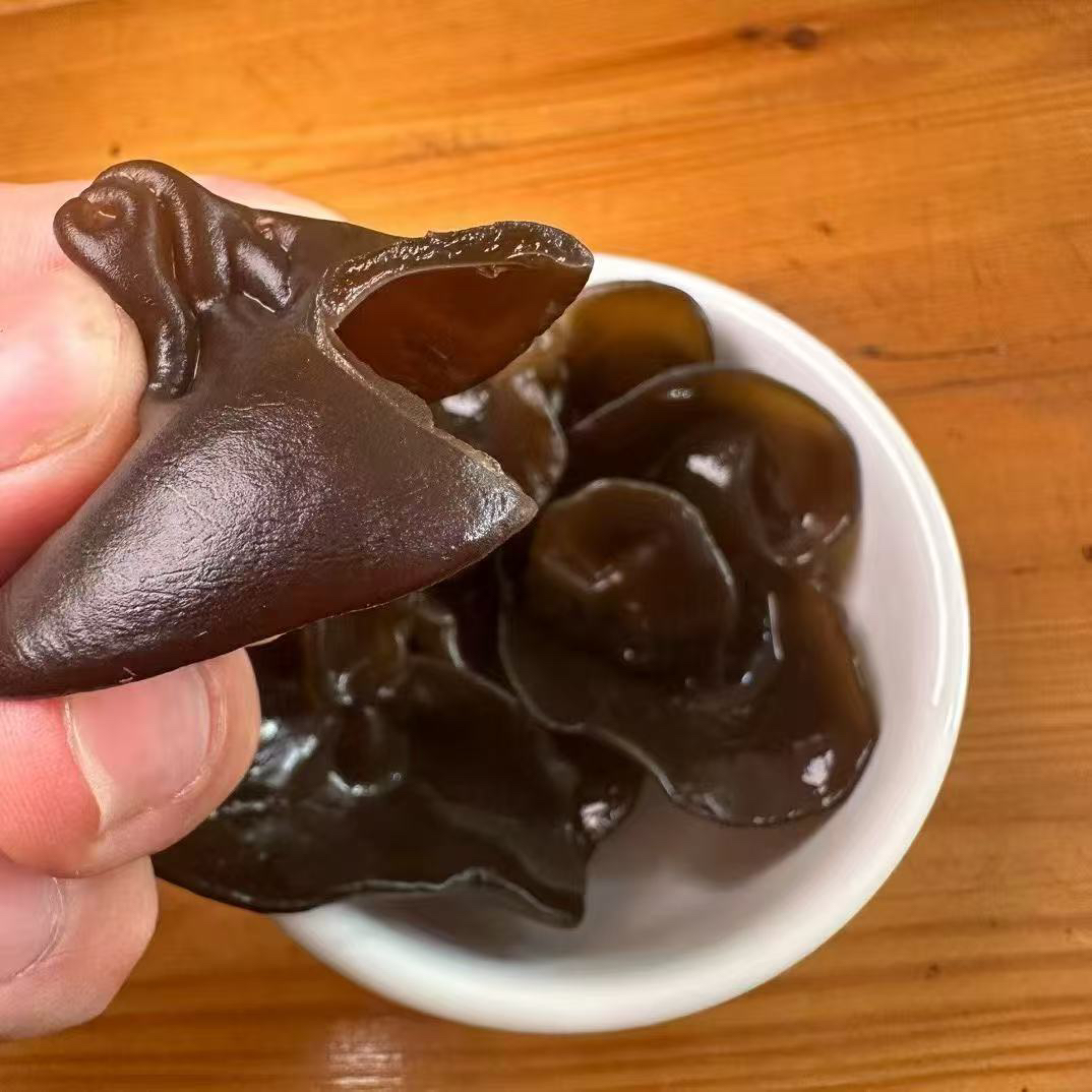 东北头茬木耳无根肉厚营养好吃的干货土特产