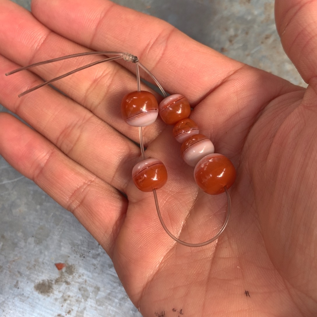 南红玛瑙挂件未镶嵌自****