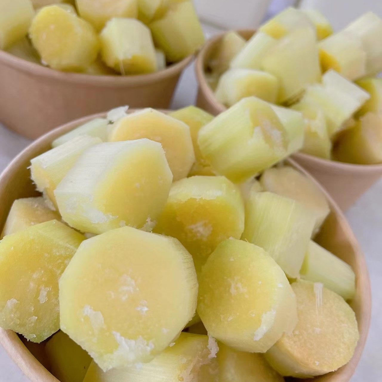 新鲜甘蔗去节（1500克一份）门店招牌