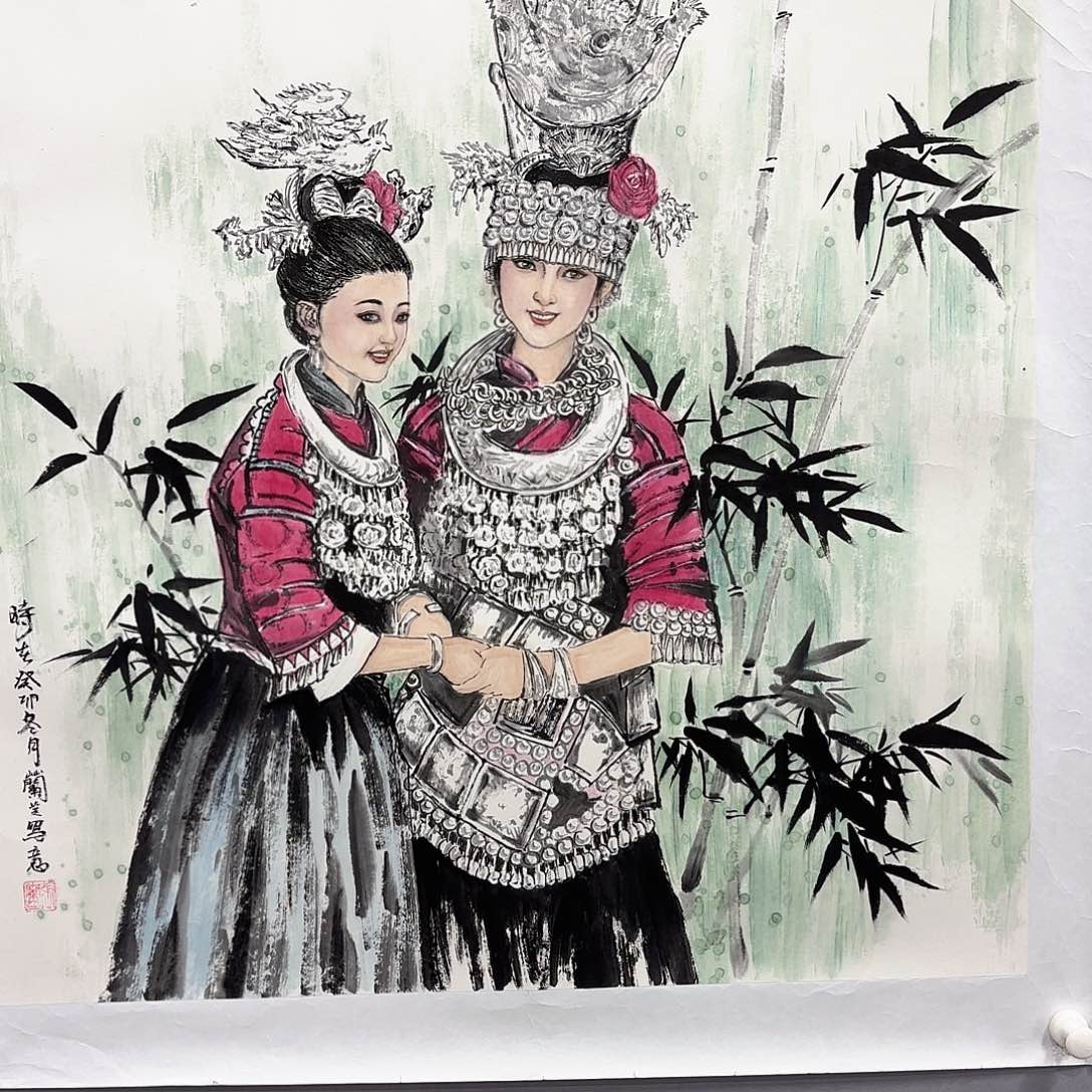 国画国画纯手绘作品请放心去藏