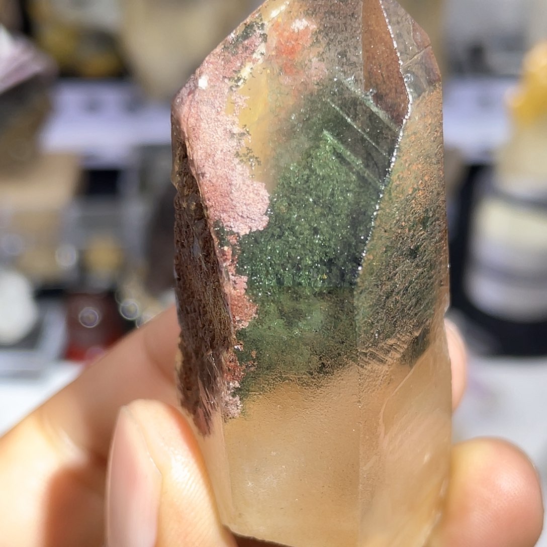 水晶大鱼矿晶未镶嵌