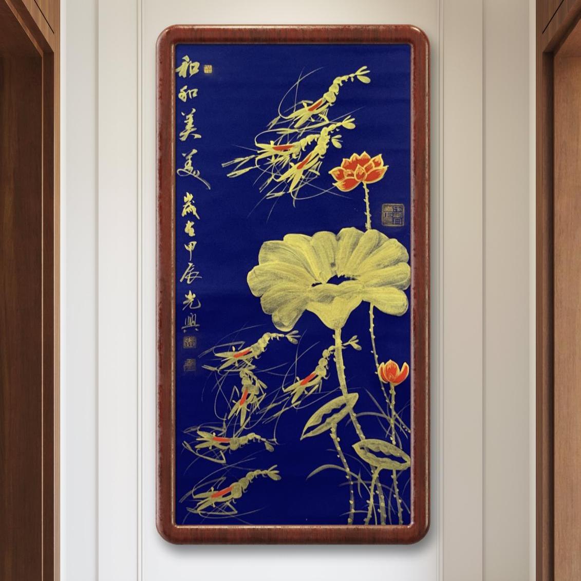 张光兴作品 和和美美 四尺竖轴