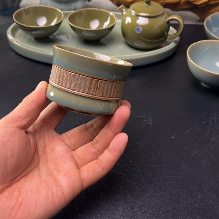 摆件汝瓷原矿重工马蹄