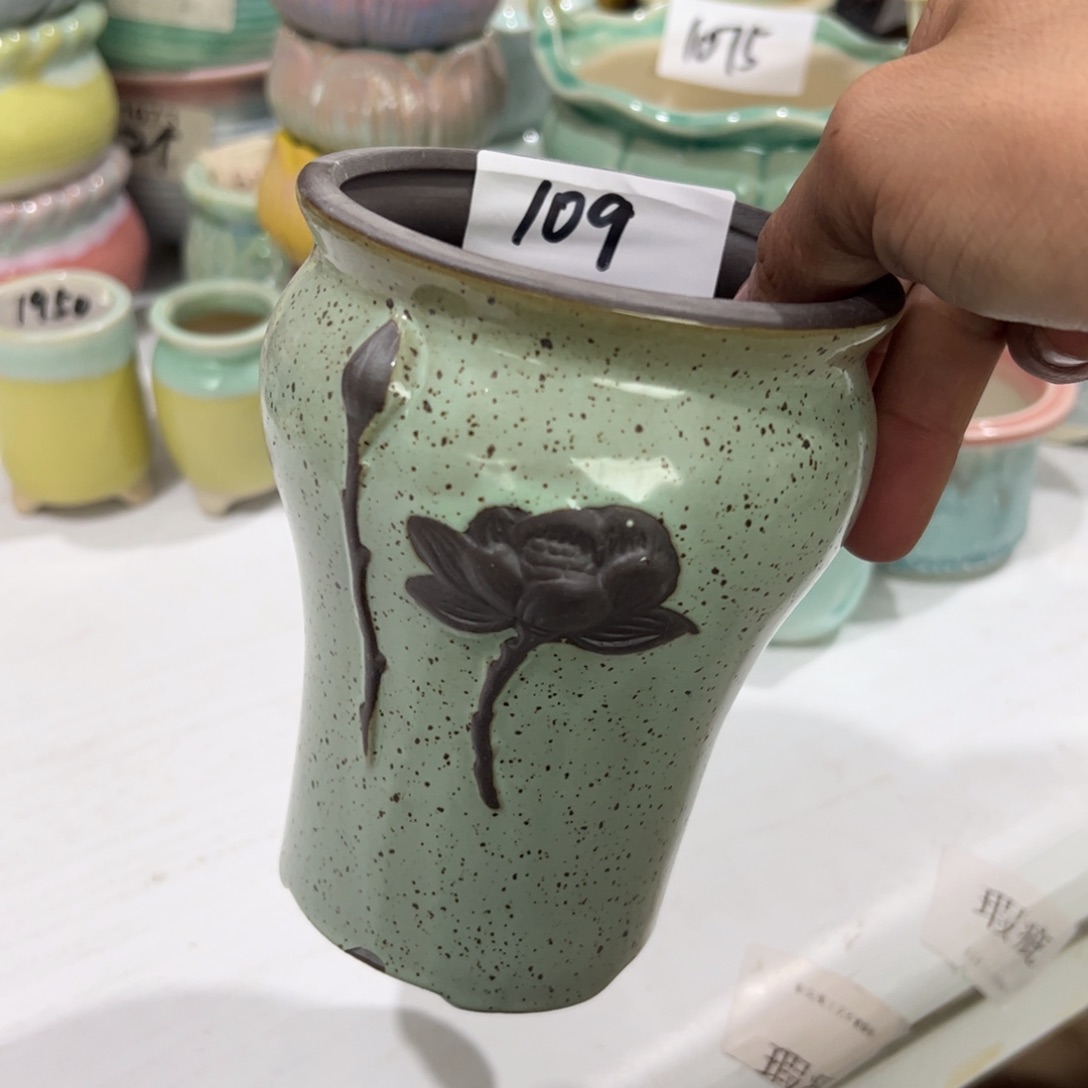 陶瓷陶瓷多肉花盆@@109