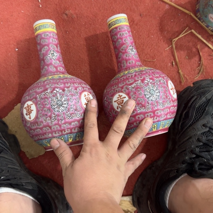摆件p**g景德镇陶瓷艺术品