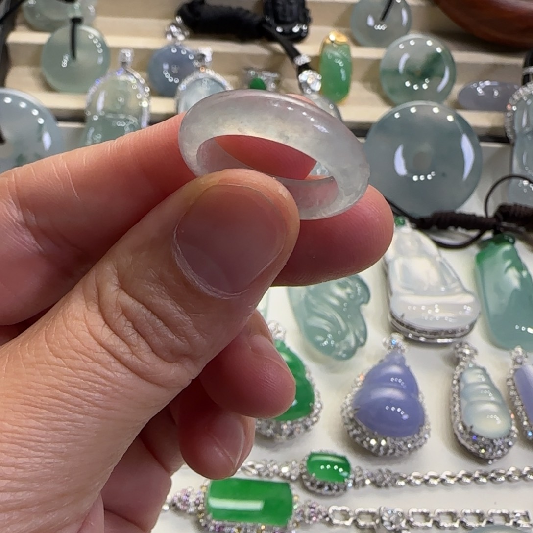 定制翡翠未镶嵌天然缅甸翡翠a货