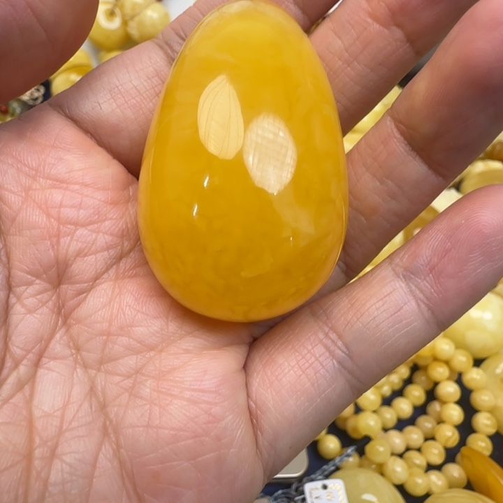 蜜蜡未镶嵌颈饰天然蜜蜡