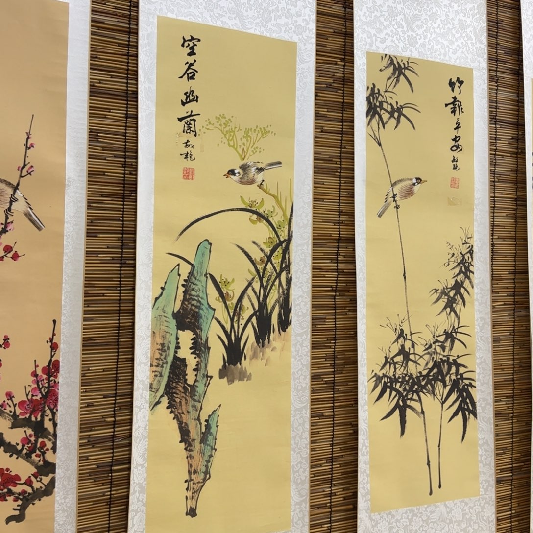 QB四幅一套作品！带证书！只限一单 