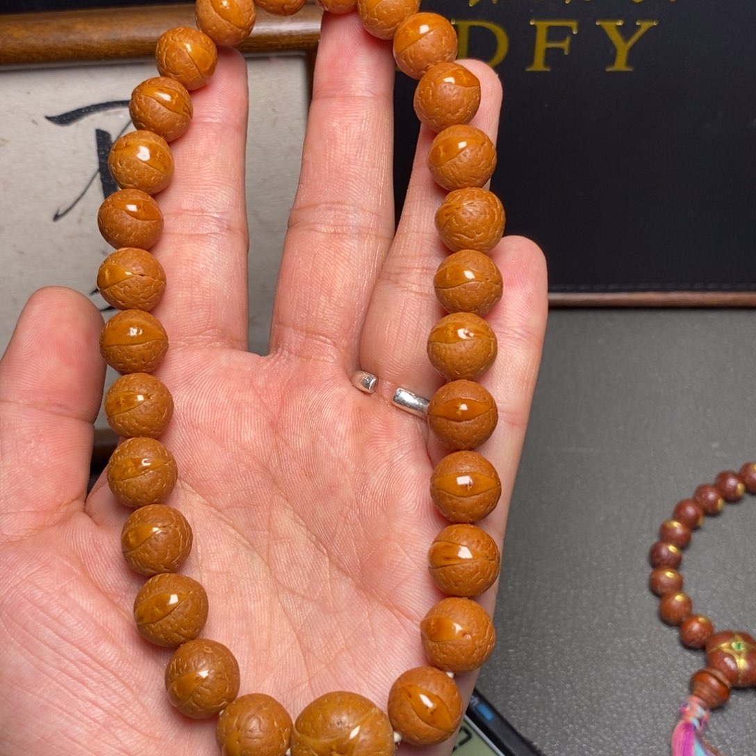 凤眼菩提手串尼泊尔