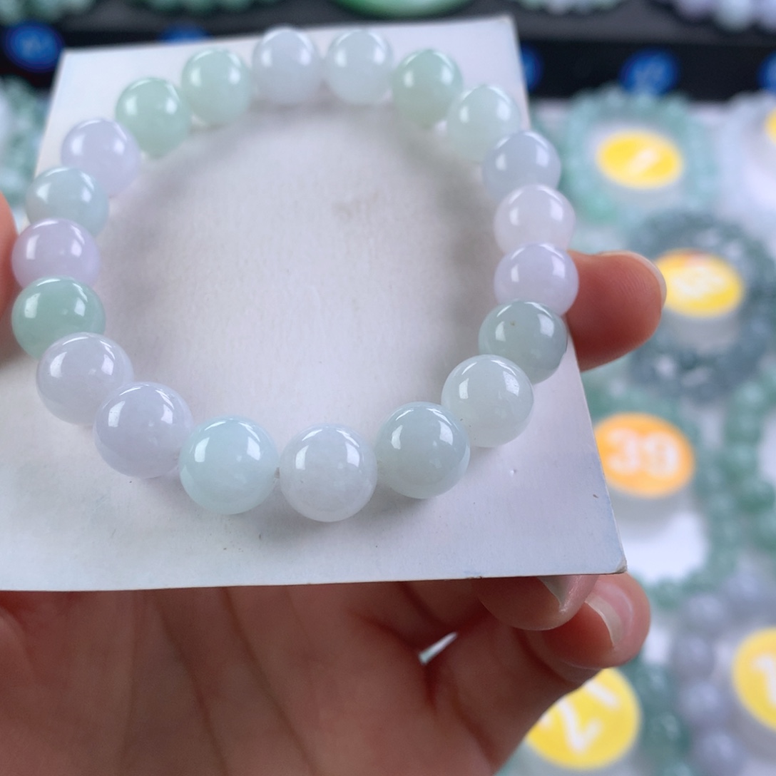 翡翠未镶嵌手链卡9.2