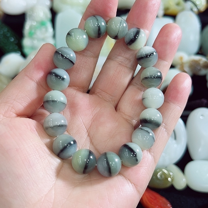 和田玉手链未镶嵌