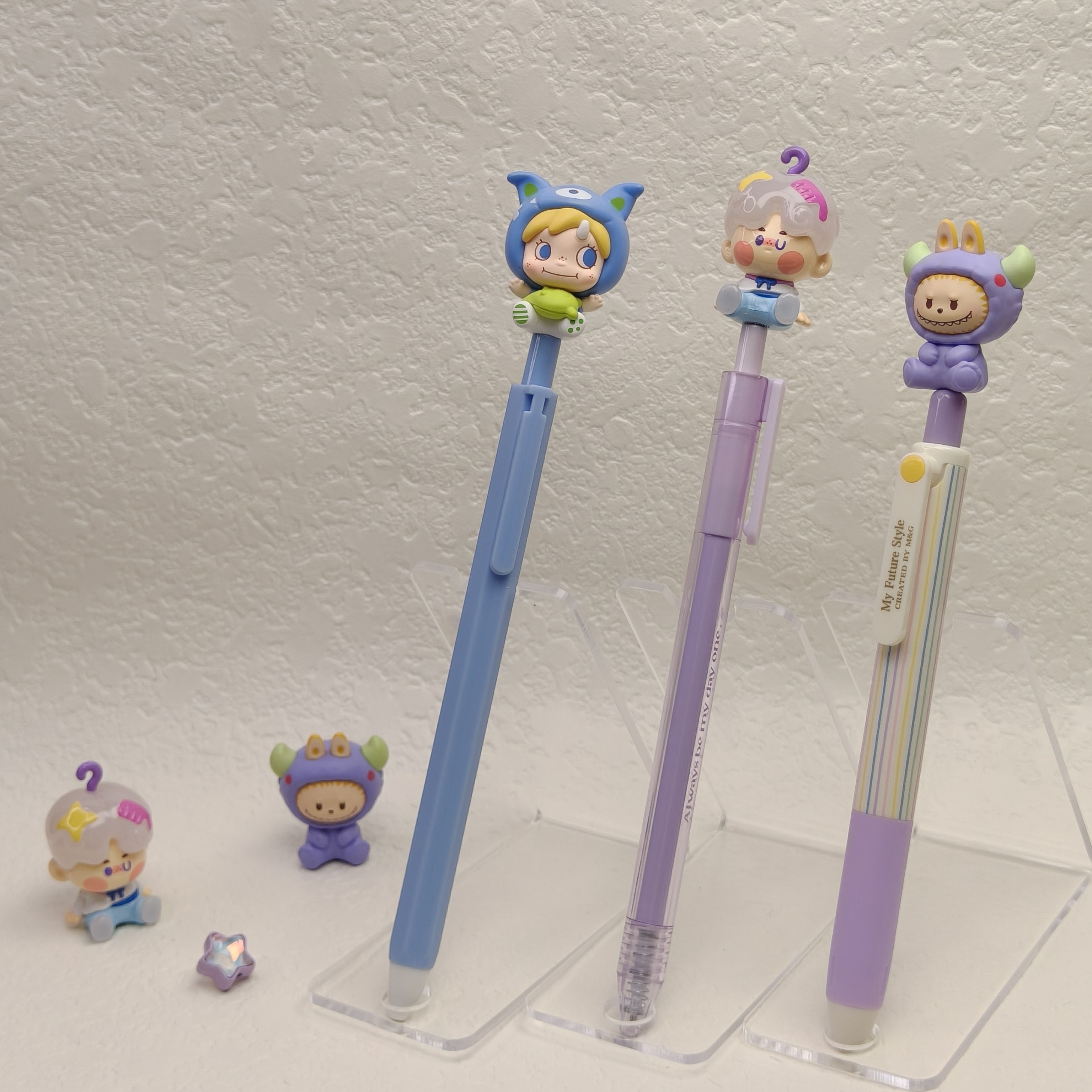 【萌粒笔】正品萌粒DIY手工中性笔学生适用