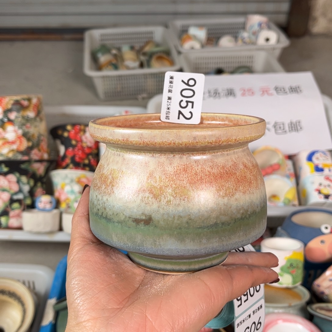 9052景德镇手工制作瑕疵内口9