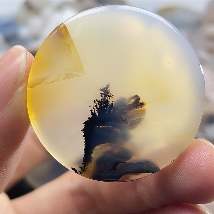 玛瑙/玉髓合金颈饰