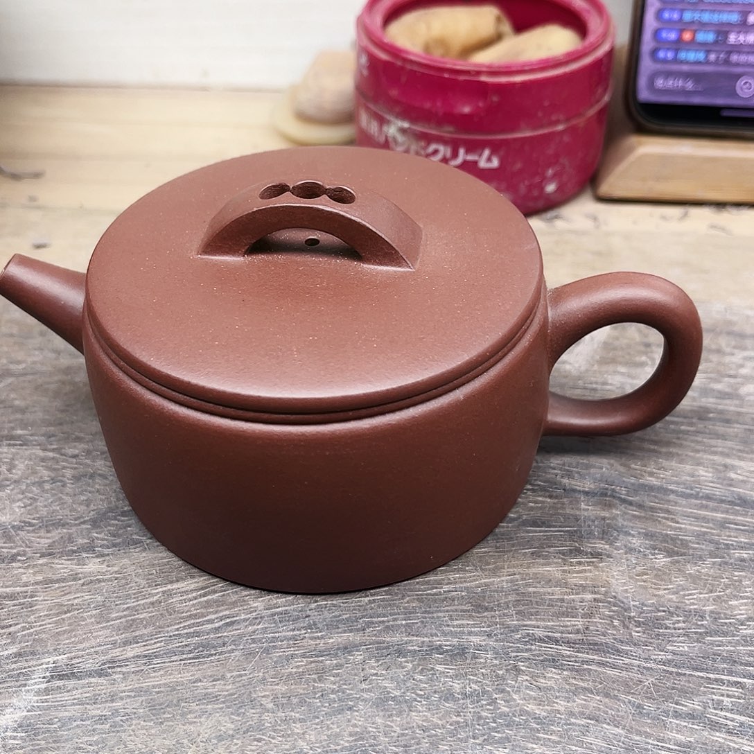 紫砂茶壶半手工底槽清汉瓦壶