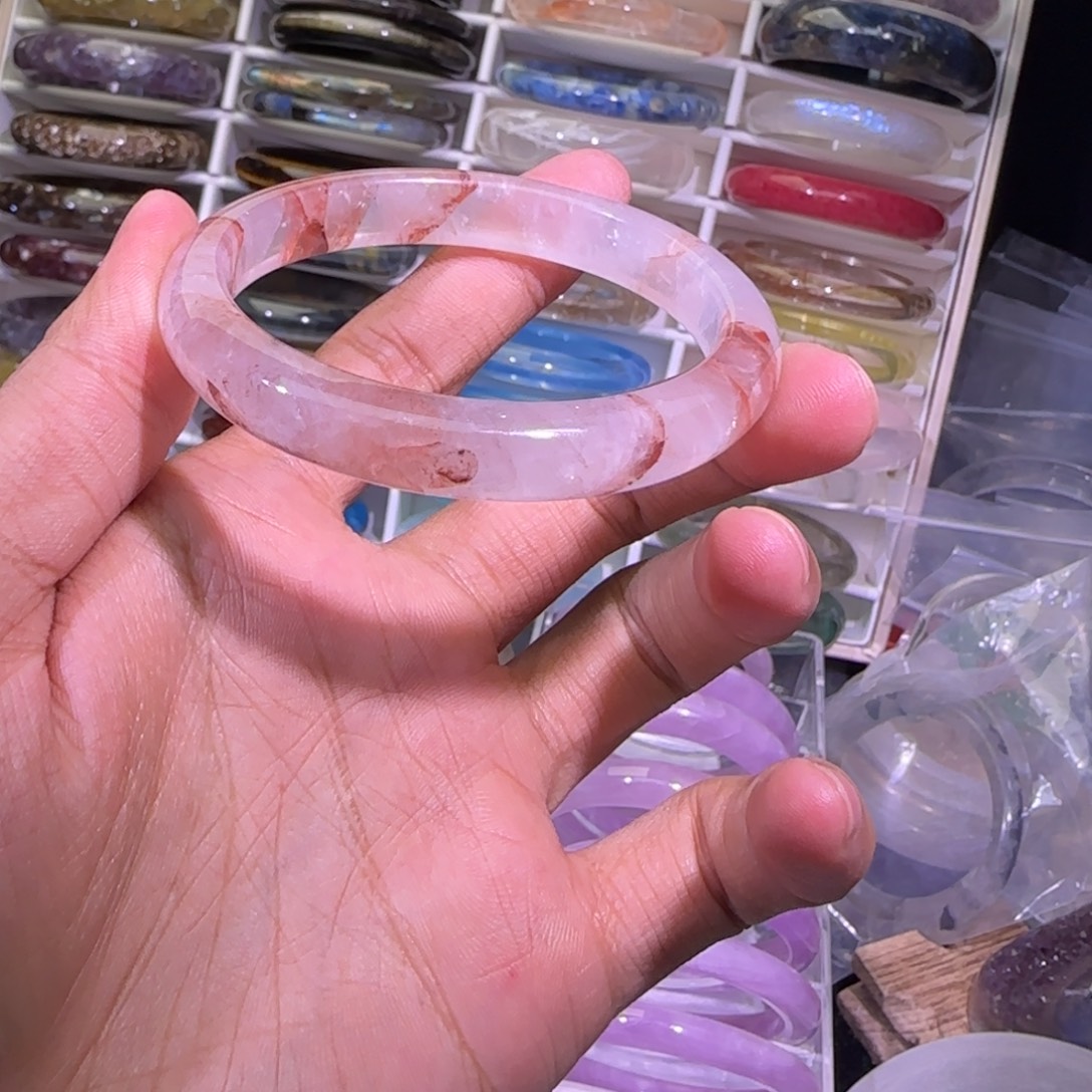 未镶嵌手镯水晶胶花54.3