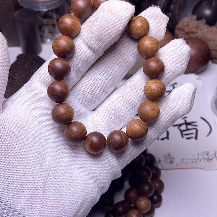 檀香木无事牌檀香木1.2横纹虎皮沉水