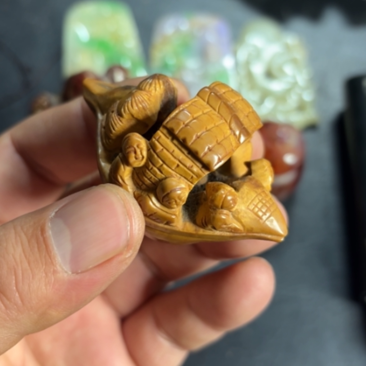 【闪购商品】紫金钵盂菩提把件