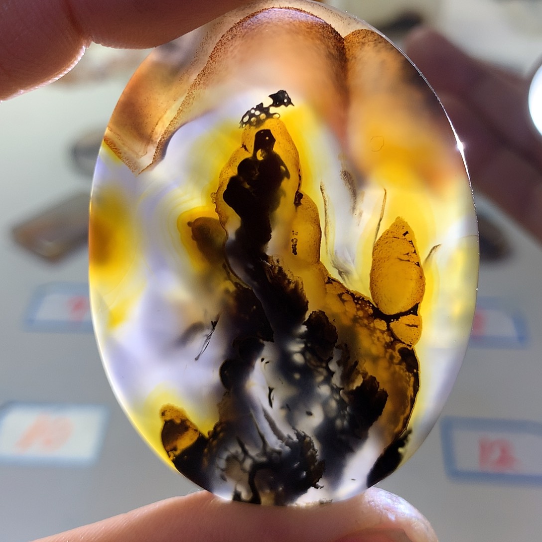 玛瑙/玉髓吊坠(不含链)未镶嵌