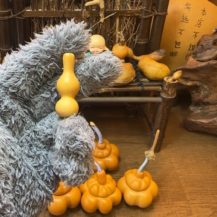 劉****?瓷皮小葫芦天然葫芦葫芦葫芦