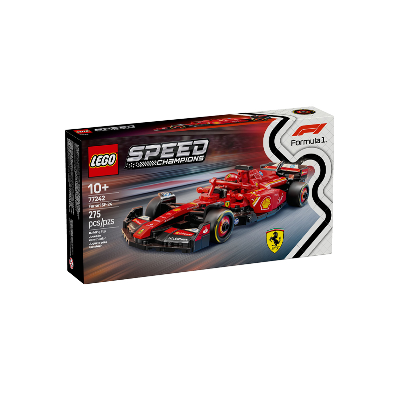 【乐高77242】法拉利 SF-24 F1® 赛车拼搭玩具积木礼物乐高积木