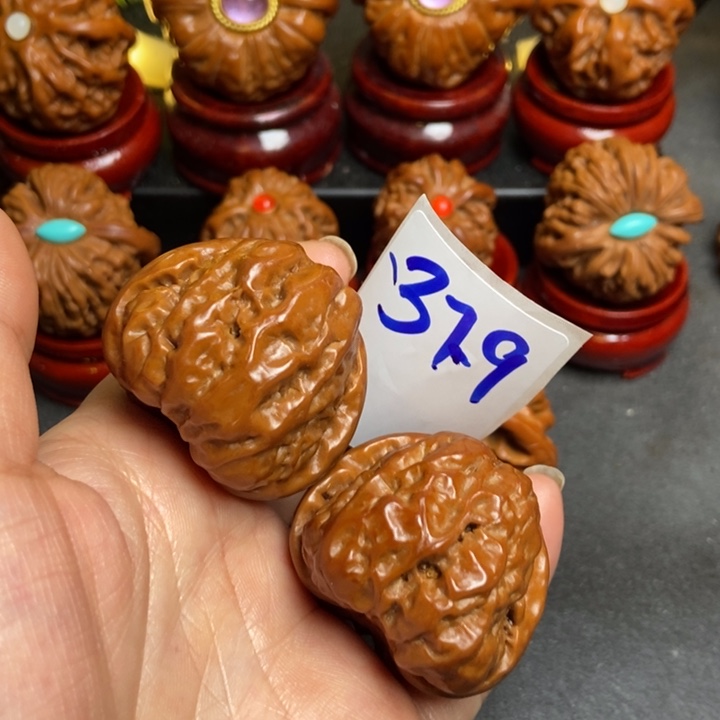 文玩核桃把件38蛤蟆379