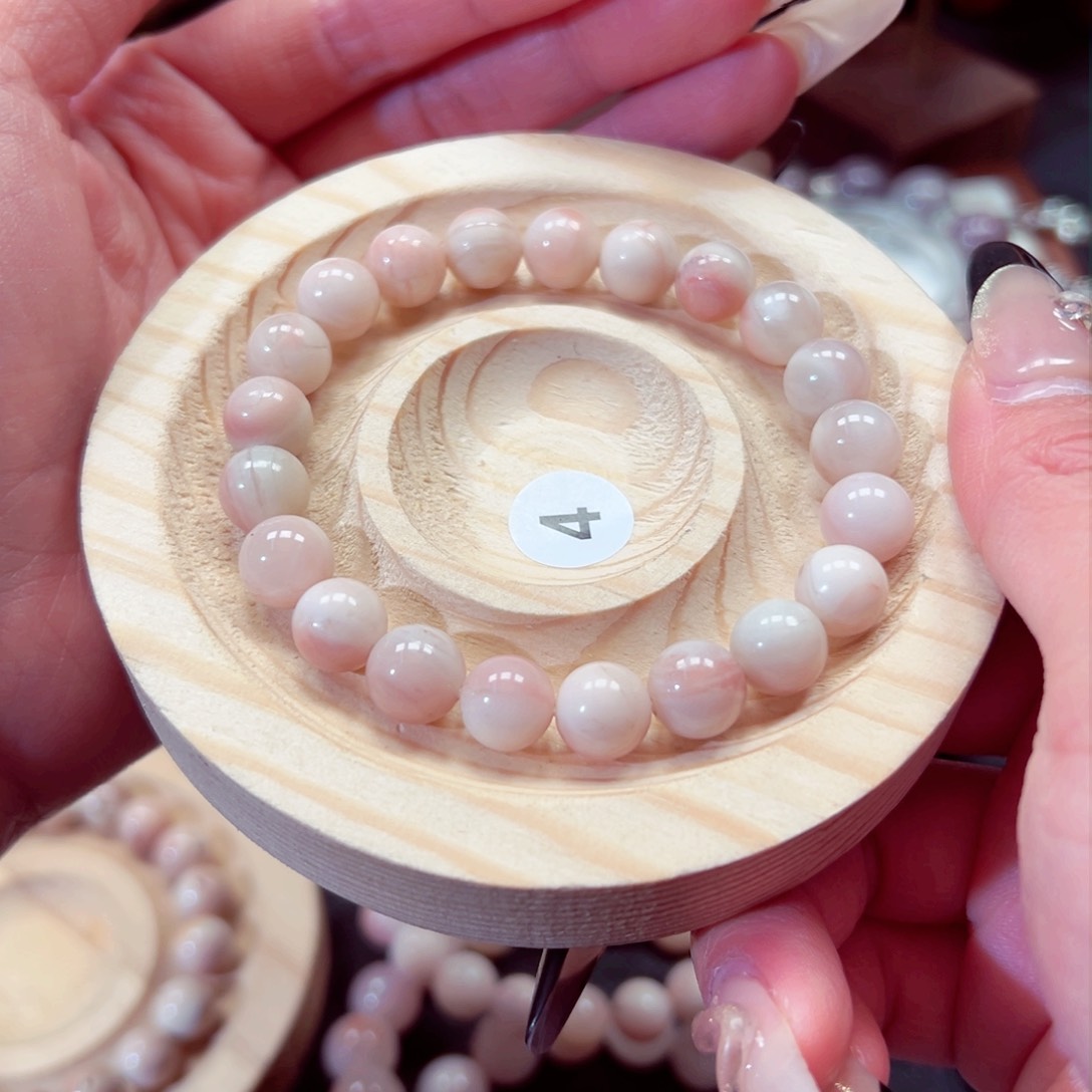 石英质玉手链未镶嵌一***心60