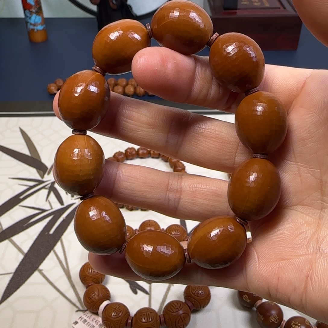 橄榄核手串/手链铁核素核