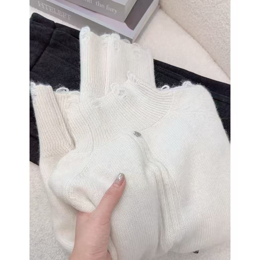 丽姐家~显瘦长袖针织时尚百搭秋冬上衣912