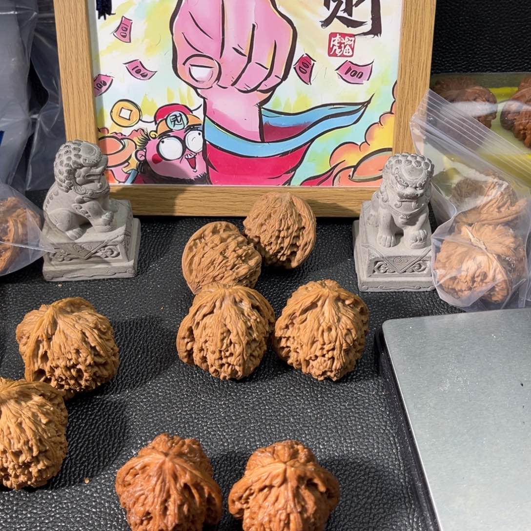 文玩核桃吊坠?*伴磨盘