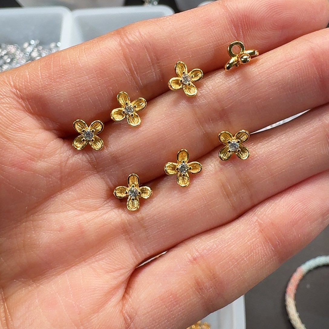 闪拍14号 7个装桂花扣子