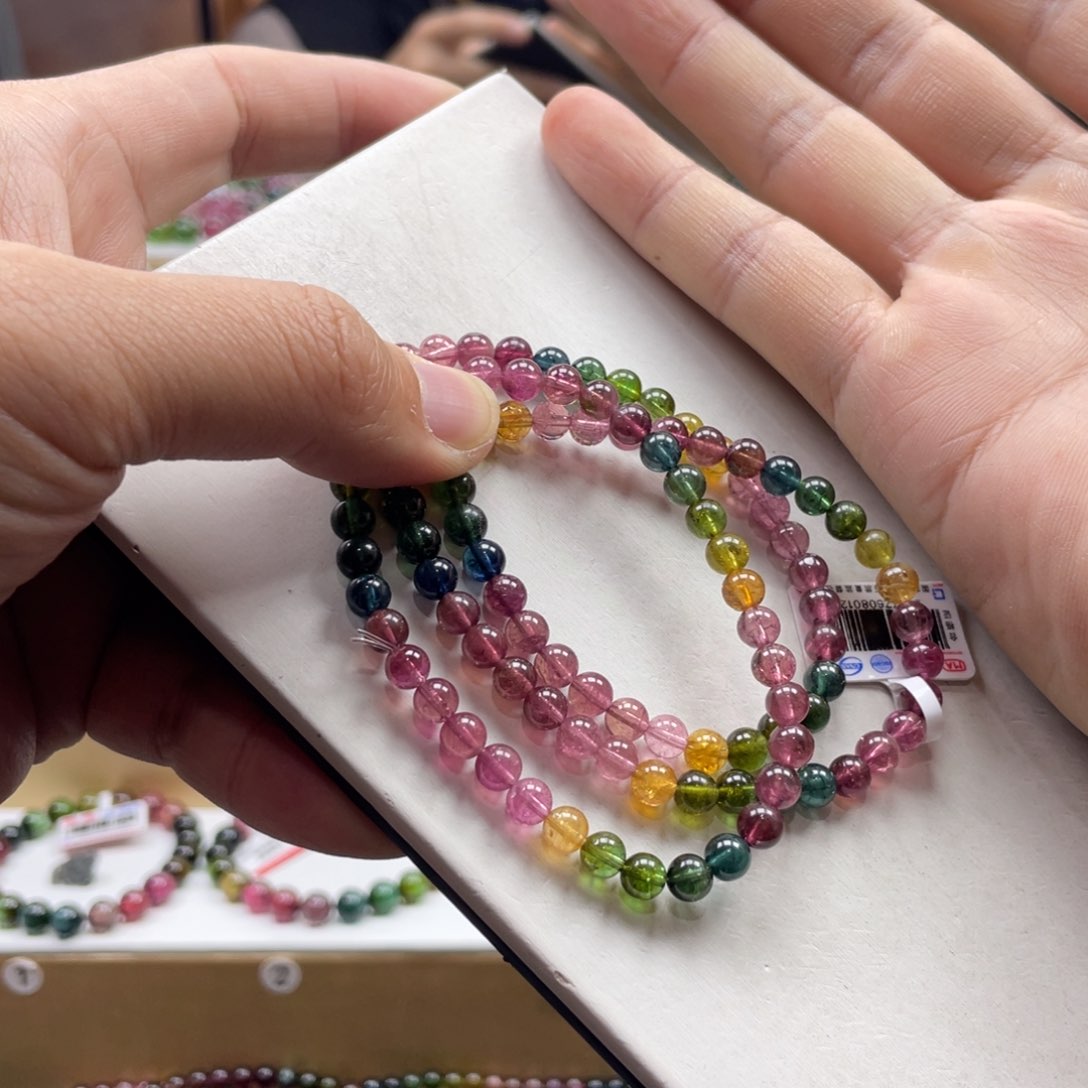 碧玺手串未镶嵌5.5mm.mmmmmmmm