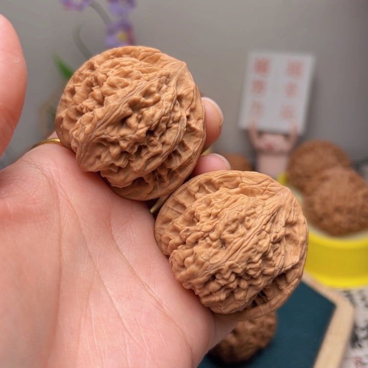 文玩核桃吊坠武狮子44全品