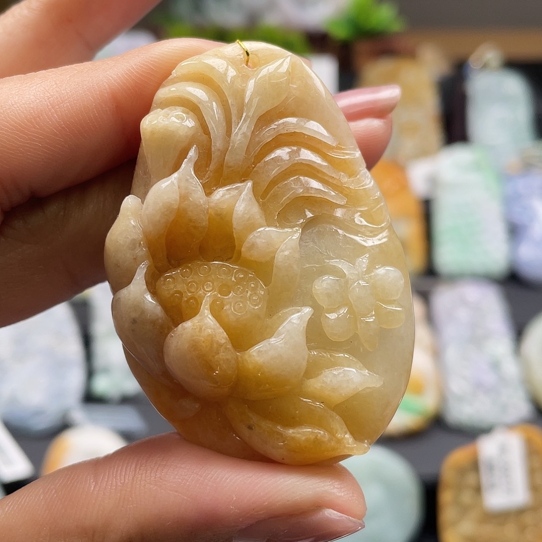 翡翠吊坠(不含链)未镶嵌