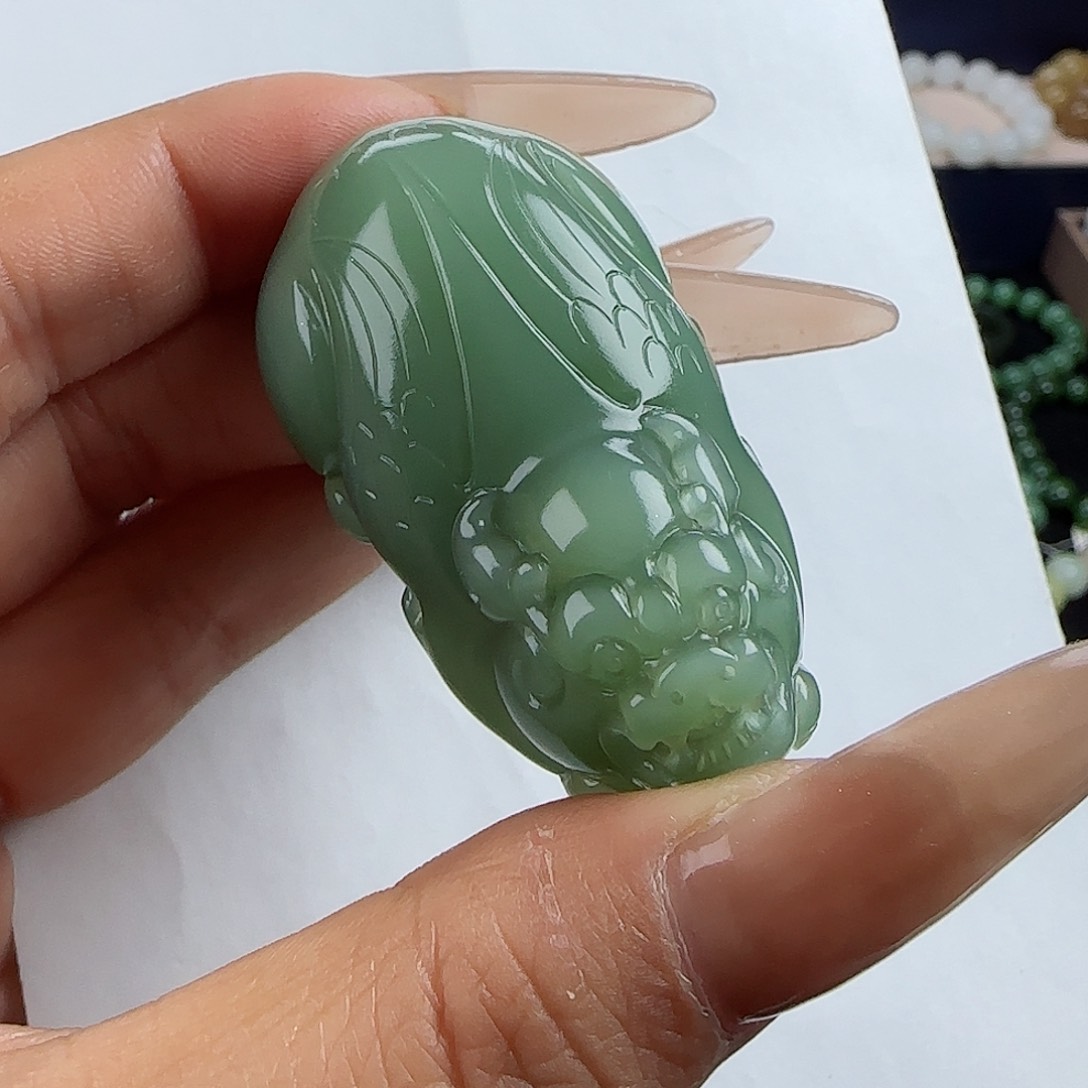 和田玉吊坠(不含链)未镶嵌