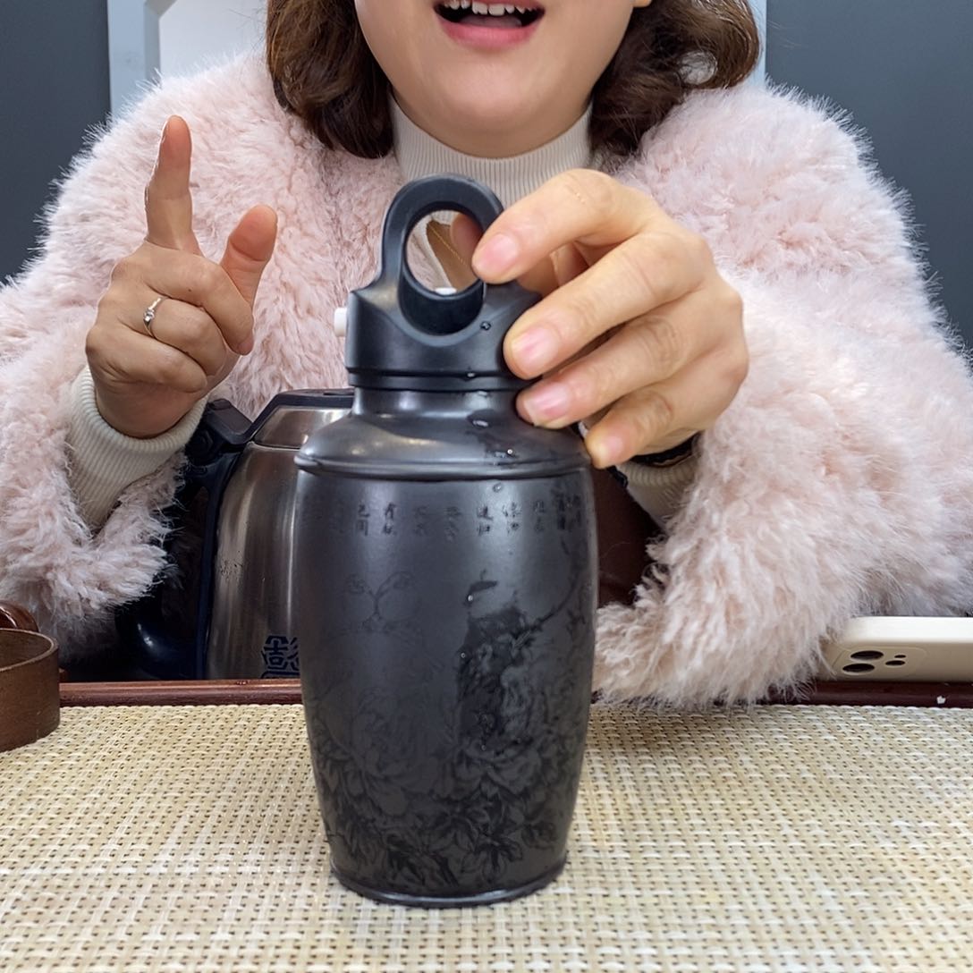 紫砂茶杯宜兴紫砂随行杯