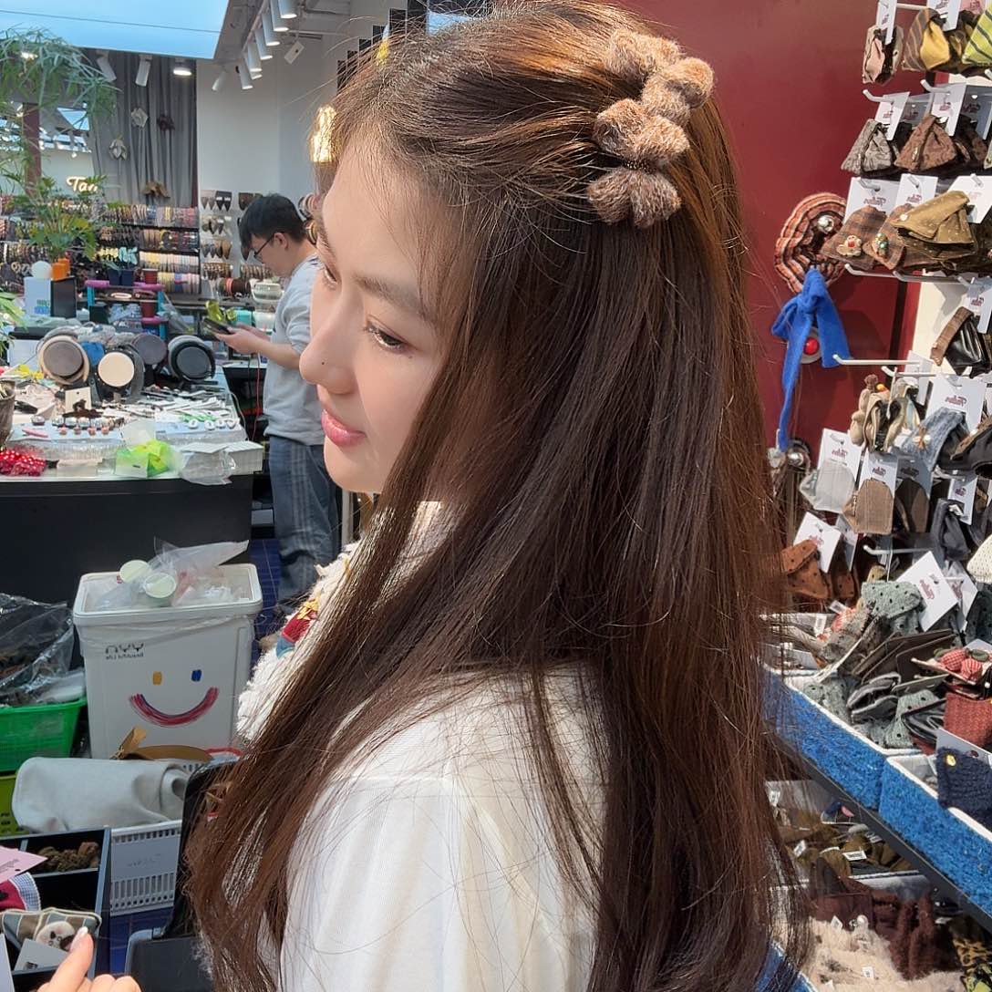 皮质非金属好看的插梳1420