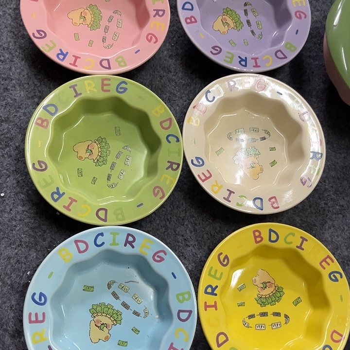 陶陶瓷6个餐盘陶瓷