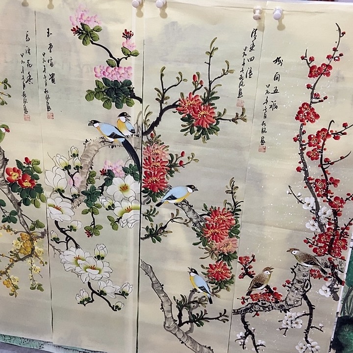 三个张画廊直播间！