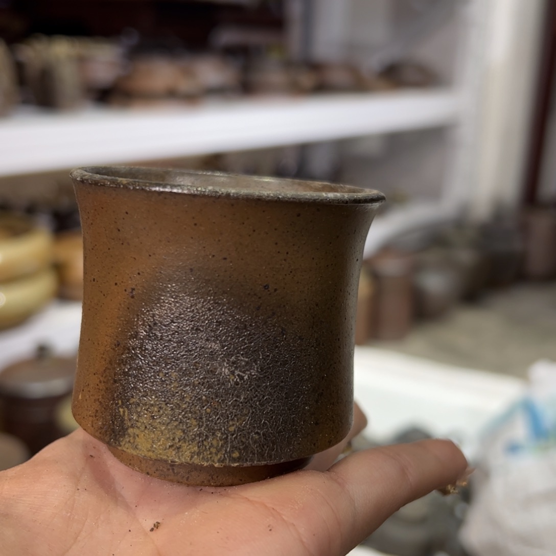 贵台龙窑柴烧茶壶155