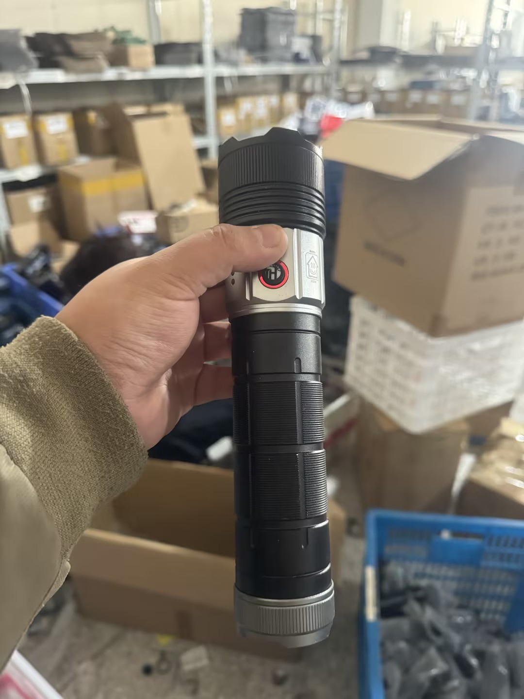 【微瑕一组电池】TH523GT【溢彩】多光源手电变焦强光远射手电筒