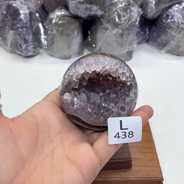 未镶嵌摆件水晶天然紫水晶