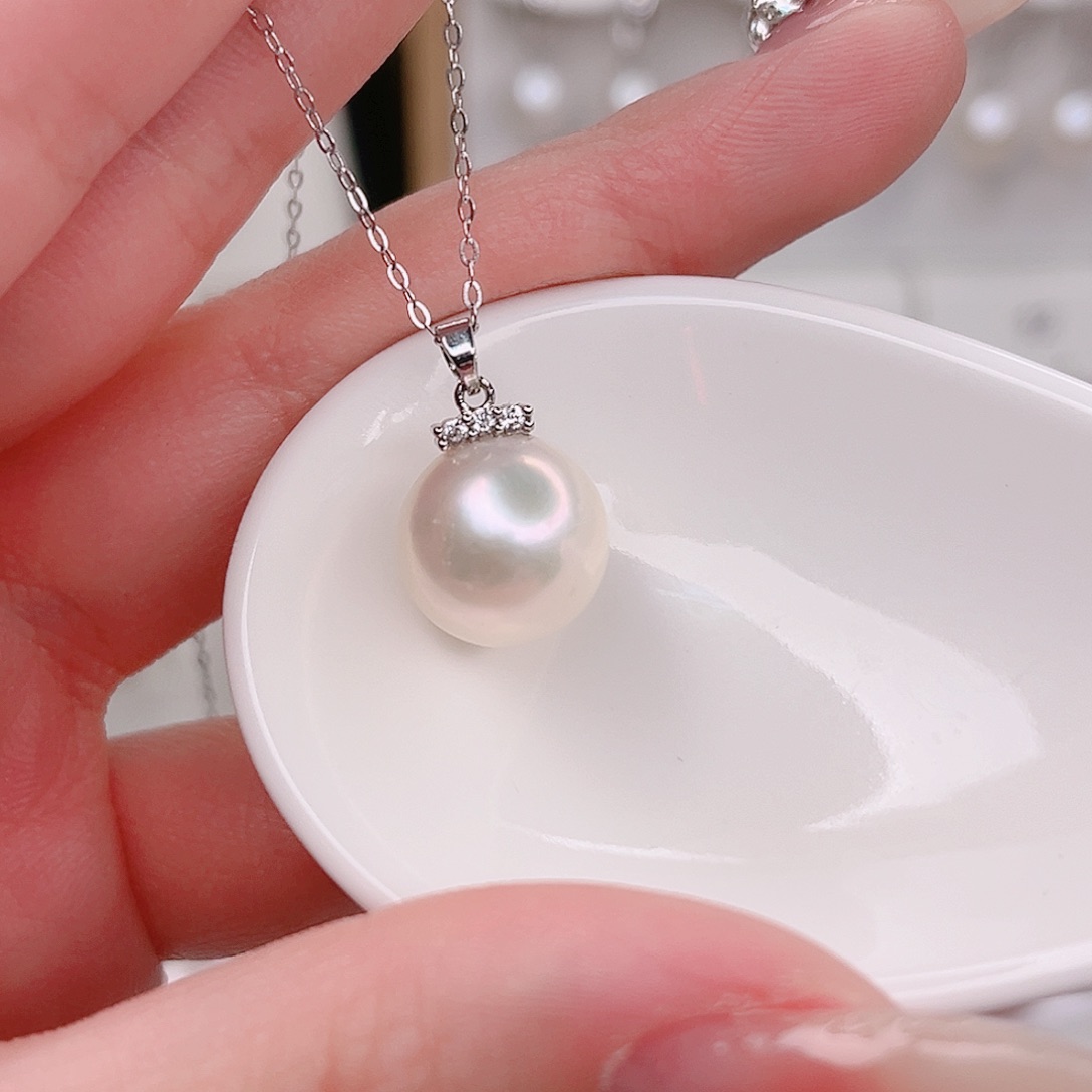 淡水珍珠未镶嵌吊坠(赠链)