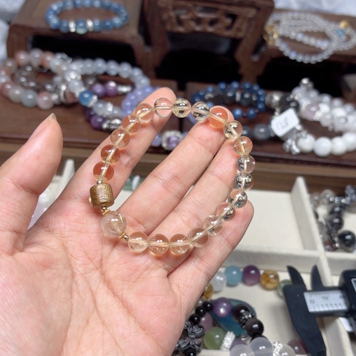 水晶手链未镶嵌金薇薇