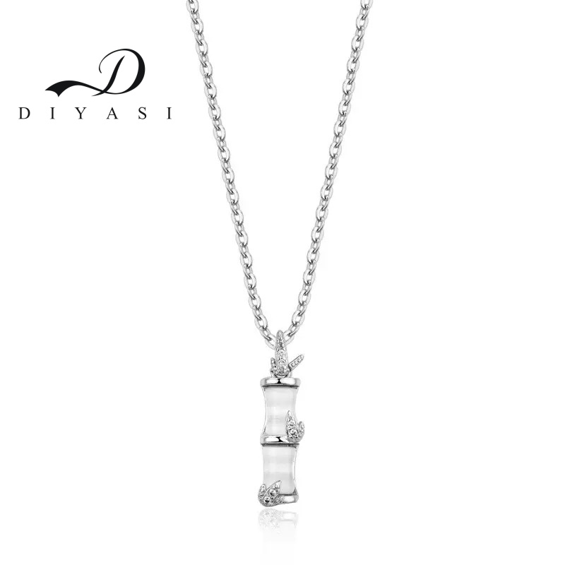 铜合金项链 石竹项链轻奢国潮时尚轻奢小众锁骨链百搭小众0086N