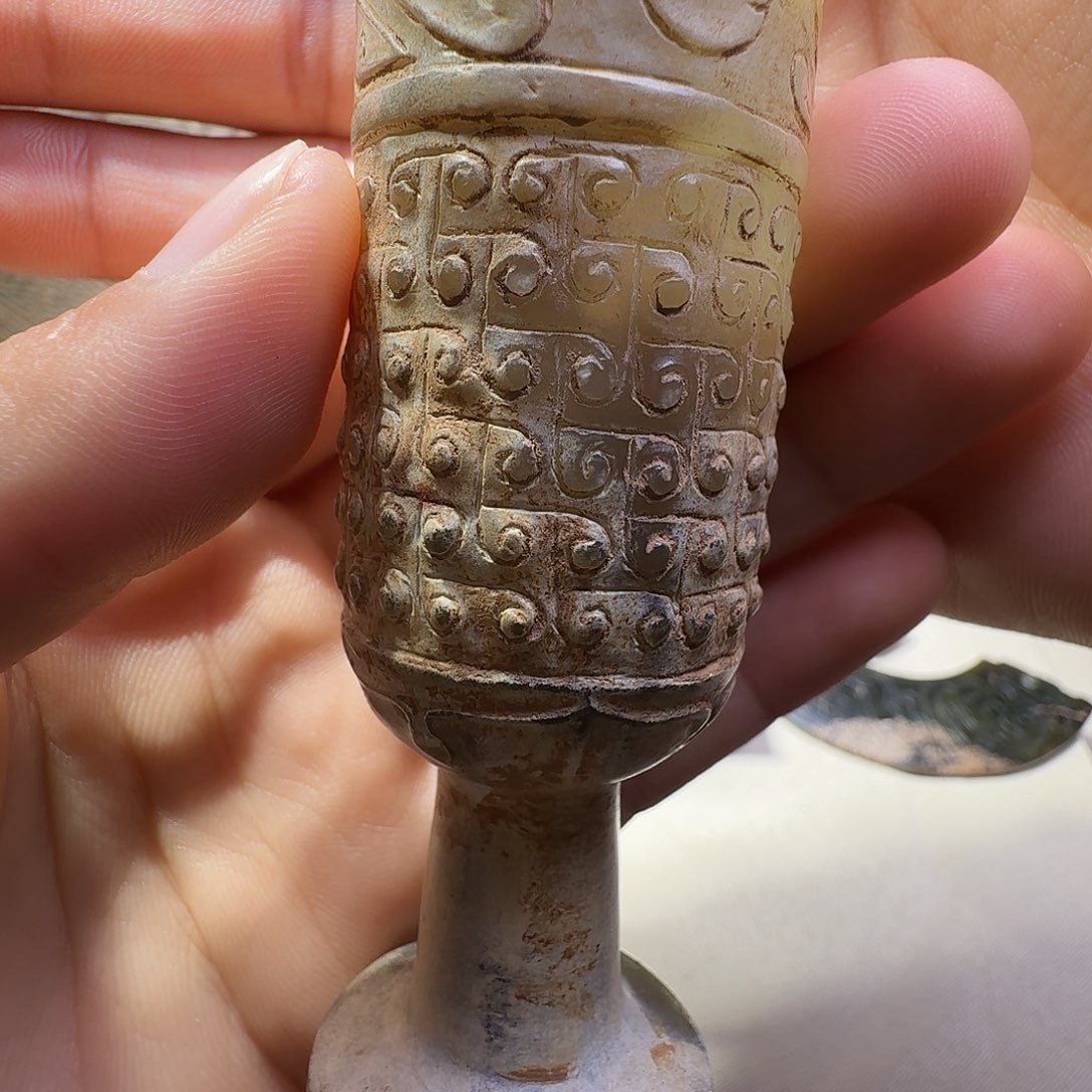 古***》和田玉（糖玉）未镶嵌挂件