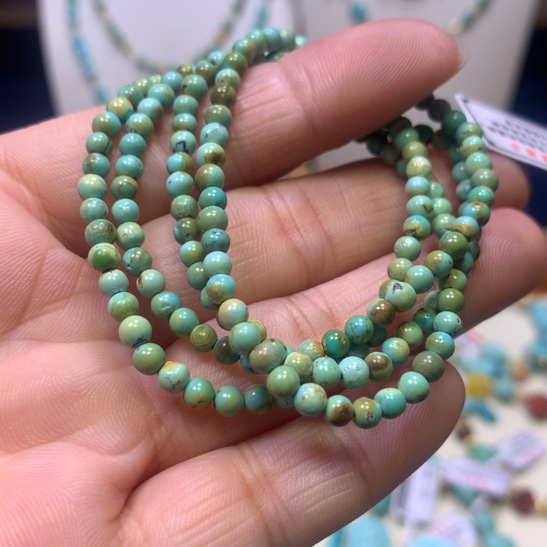 绿松石未镶嵌多圈