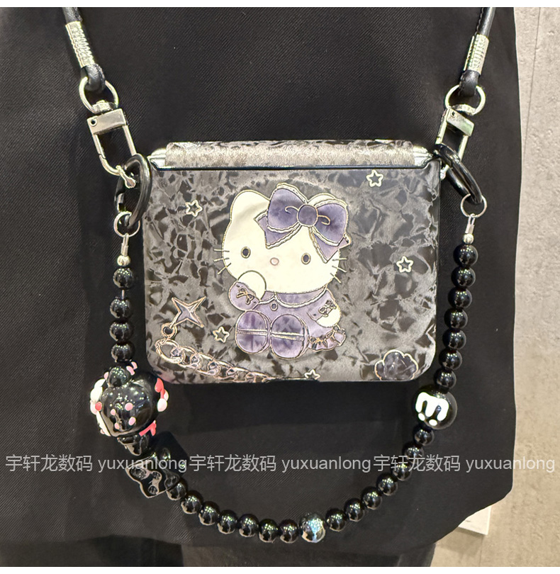 甜酷kt猫带磁吸适用华为purax手机壳pocket2折叠屏小米mixflip2