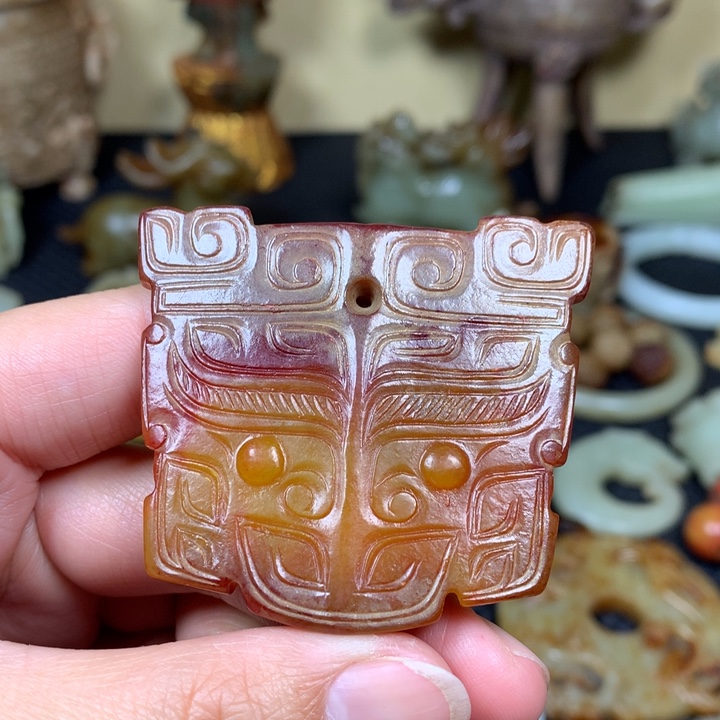 和田玉挂件未镶嵌